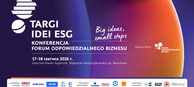 Patronat medialny nad Targami Idei ESG 2026
