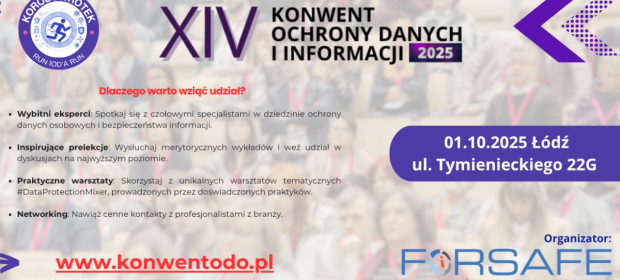 XIV Konwent Ochrony Danych i Informacji 2025