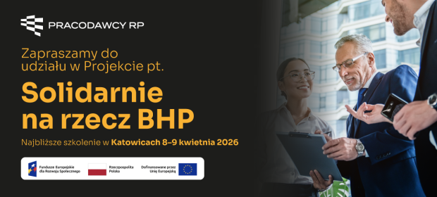 Bezpłatne szkolenie BHP – Katowice 8–9 kwietnia 2026