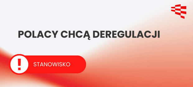 Polacy chcą deregulacji