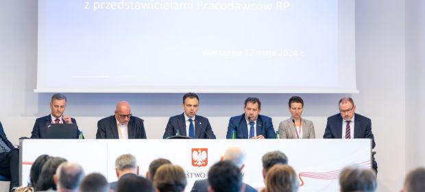 Spotkanie Ministra Finansów Andrzeja Domańskiego z kierownictwem oraz członkami Pracodawców RP